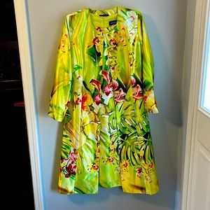 Ashro 2 piece tropical dress and jacket